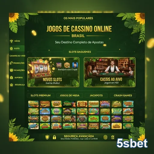 Ilustração de Jogos de Slots Diversificados