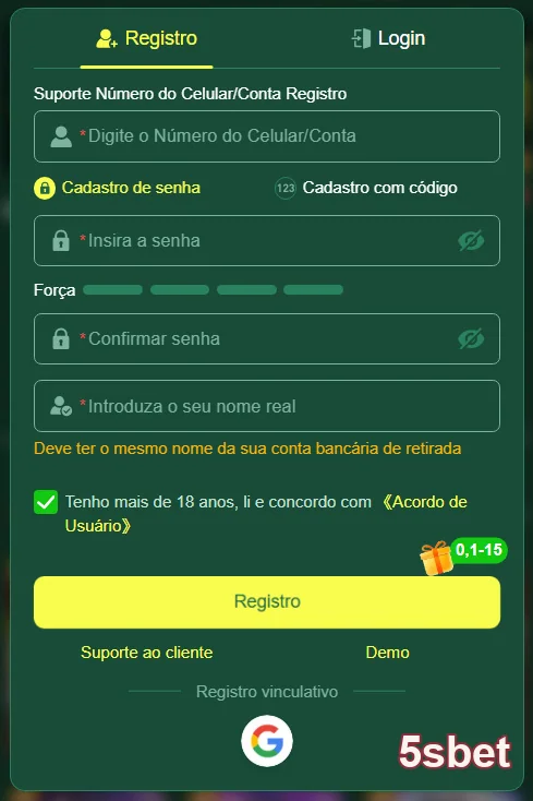 Imagem principal de 5sbet: Jogos Ao Vivo e Slots com Suporte Especializado